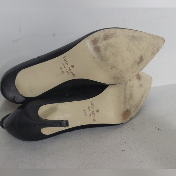 Kate Spade Leather Side Zip Booties SZ 9.5 - Picture 7 of 7